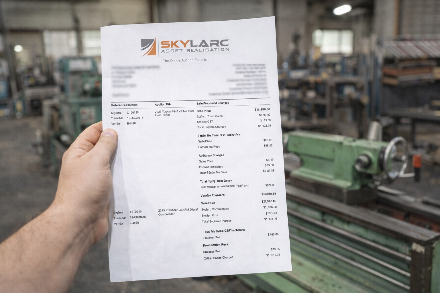 Payment and settlement step image