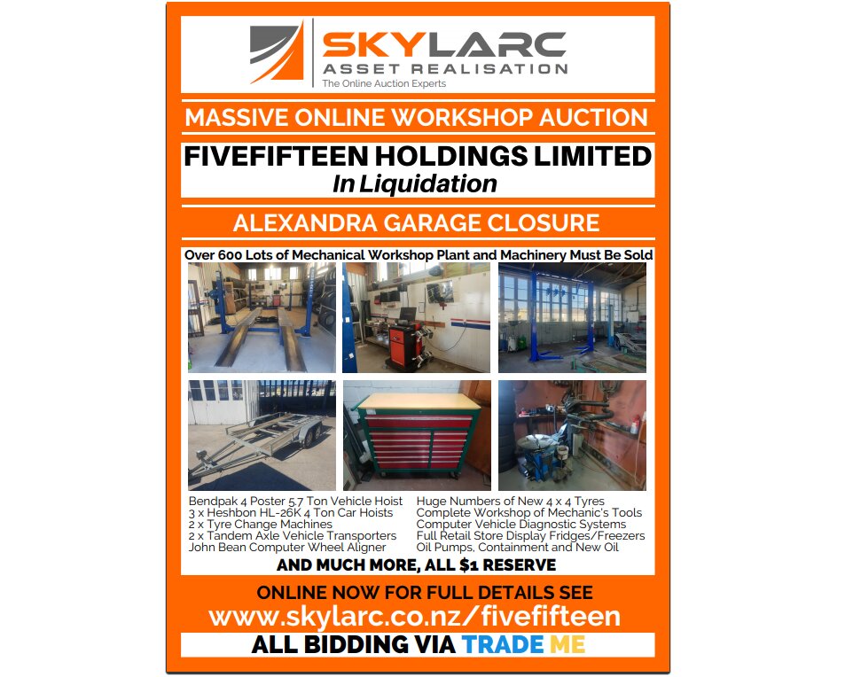 Fivefifteen Holdings Limited (In Liquidation)