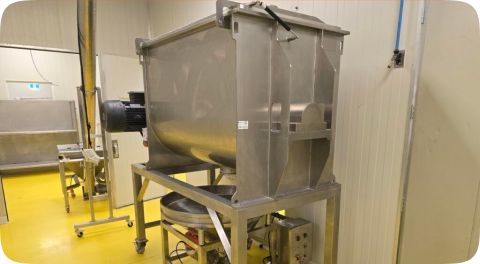 Industrial processing drum