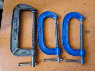 3x G-Clamps
