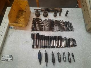 Large Assortment of Drilling / Tapping / Reaming Bits
