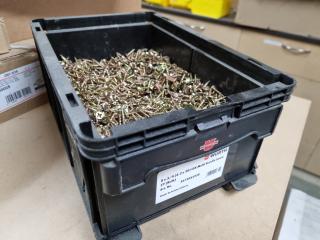 Bin of Wurth 4.2x20mm CSK Multi Surefix ZY Screws, Bulk Lot