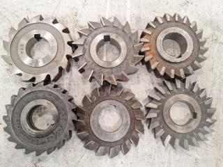 6 x Milling Cutters