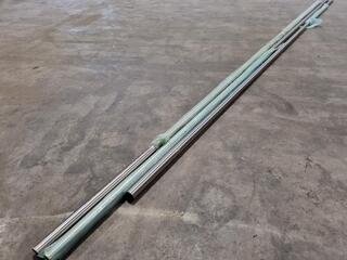 316 Grade Stainless Steel Pipes, 3x 50mm dia lengths