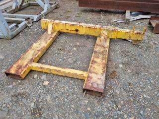 Forklift Mounted Side Lifting Apparatus
