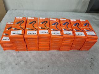 53x Micro USB Charging Cables, 1m Lengths, New Bulk lot