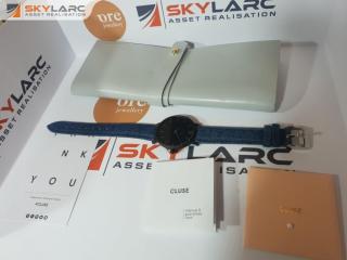 Cluse Minuit Black/Denim Watch