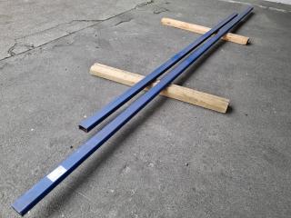 2x Lengths of Box Steel