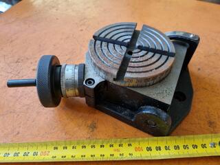 100mm Dia Tilting Rotary Table by ToolMaster