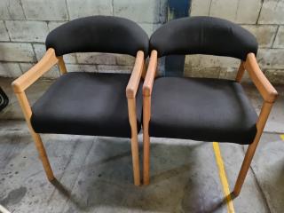 2x Office Reception Chairs