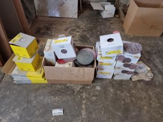 Large Assortment of Sanding Supplies
