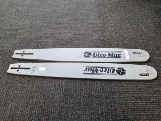 2 x New 20" Oregon Chainsaw Bars