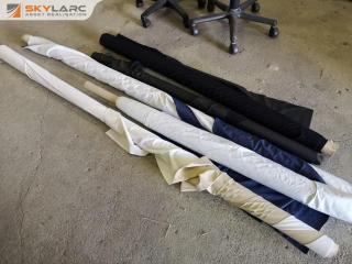 5x Partial Rolls of Medical Grade Waterproof Fabrics