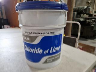 Ecolab Chloride of Lime Deodorant Sanitiser Bleach, 20kg