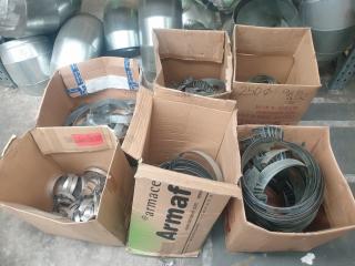 6 x Boxes of Flue Brackets