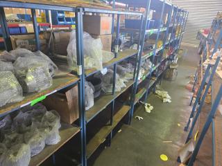 Steel and Timber Workshop Shelving