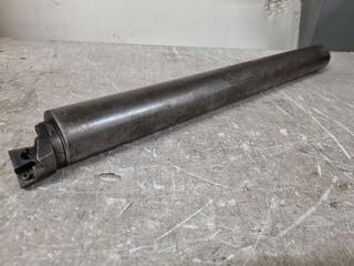 Large Lathe Boring Bar w/ Sandvik Coromant Cutting Head