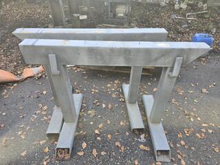 2 x Steel Work Stands 