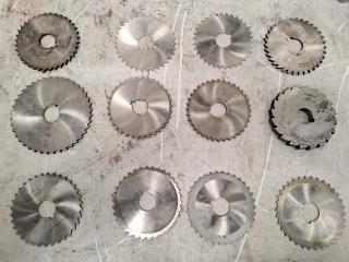 12 x Milling Cutters