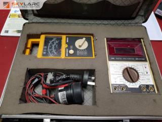 Megger Meter and Multimeter in Case