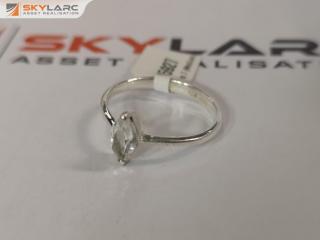 Marquise Cut Ring | Medium | Clear Quartz