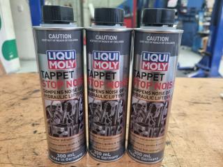 3x Liqui Moly Tappet Stop Noise Sray, 3x 300mL Cans