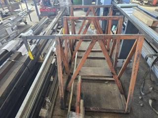 3 x Steel Work Stands