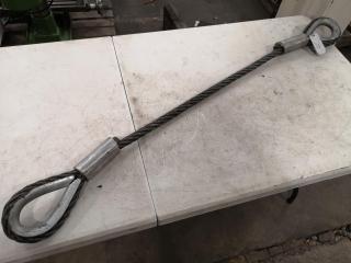 1280mm Single Lifting Cable Assembly, 5630kg capacity