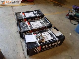 3 Boxes New M20x65 Galv Bolts