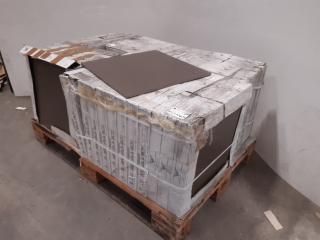 192 x Dark Brown Ceramic Tiles (38.88m²)