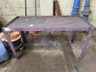 Steel Work Table