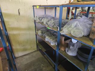 Steel and Timber Workshop Shelving