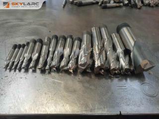 Lot of Metric Endmills