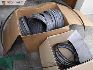 17x Assorted Industrial Band Saw Blades