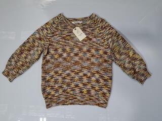 Nice Things multicolor heavy gauge sweater - size M