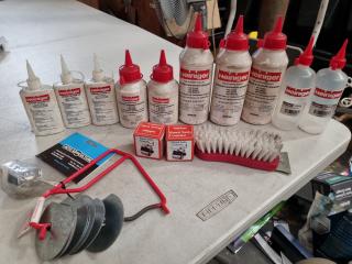 Heiniger Branded Shearing Supplies, Adhesives, Oils, Counters, & More