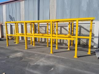 Covered Steel Walkway