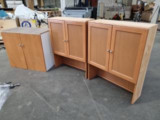 3x Cabinetry Units