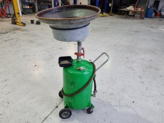 Oil Changing Waste Oil Drain Trolley