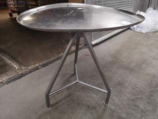 Stainless Steel Rotating Circular Table