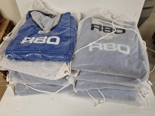 80x R80 Blue/White Reversable Mesh Training Bibs, Size XL