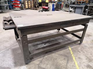 Precision Flat Steel Engineering Table