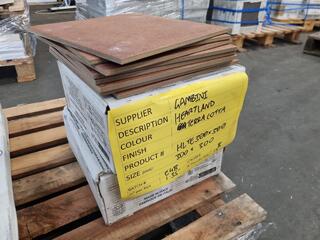 38x Porcelain 300x300mm Tiles