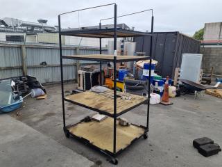 Mobile Workshop Shelf Trolley