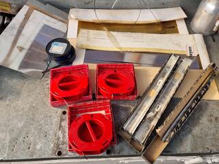 Assorted Steel & Brass Shim Strips & Sheets