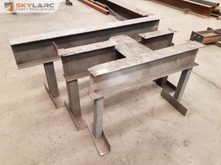 3 x Heavy Duty Steel Workshop Stands
