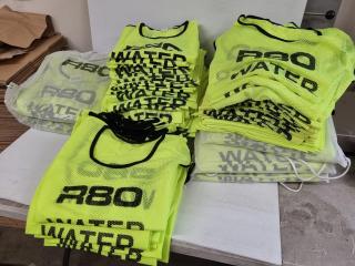 164x R80 Yellow High Vis WATER Bibs, Assorted Sizes