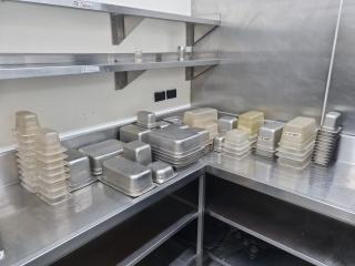 Large Lot of Bain Marie Type Trays
