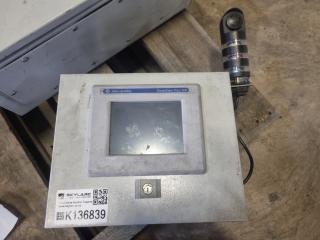 Small Control Panel with Banner Tower Light