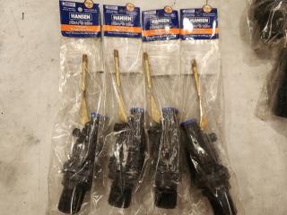 4 x Hansen Fast Flo Compact Trough Valves